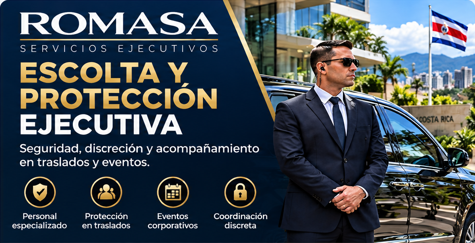 Escolta y Protección Ejecutiva ROMASA